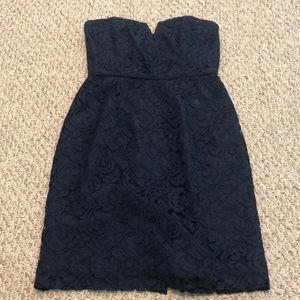 Navy blue J Crew dress